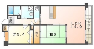 カーサ・花水木の物件間取画像